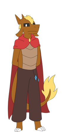 Design for Chameron, one of the deuteragonists in Respritigina.