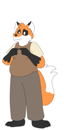 Design for Trout, one of the deuteragonists in Respritigina.